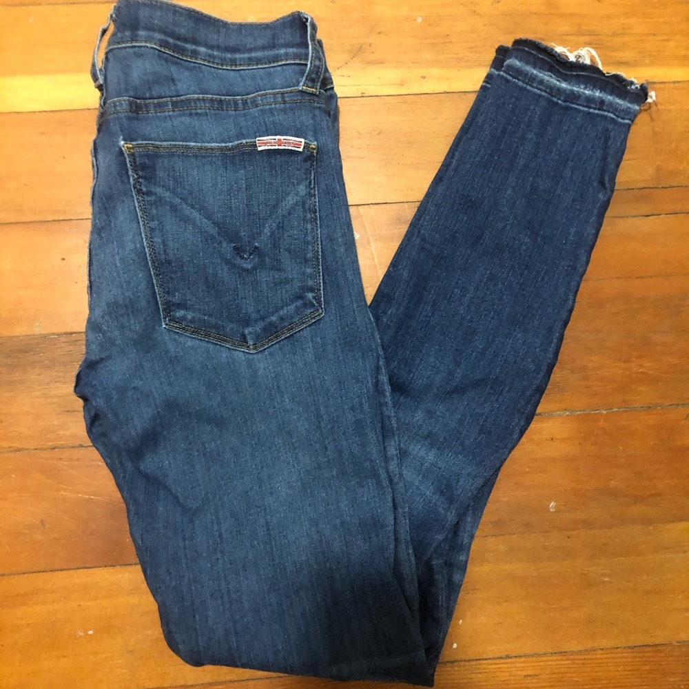 Hudson Krista Released Hem Super Skinny Ankle Jean